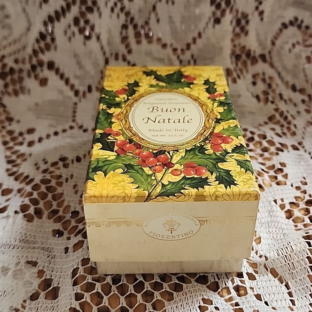 Buon Natale Handmade Artisan Italian Soap NWOT
